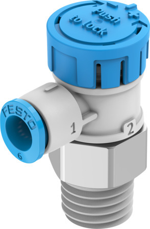 Festo VFOE-LE-T-R14-Q6-F1A One-way flow control valve 8157637 incl VAT