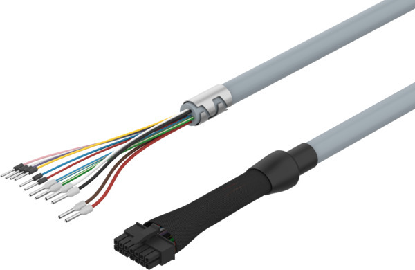 Festo NEBM-L5G14-EH-7.5-Q6N-LE12 Motor cable 8181676 incl VAT