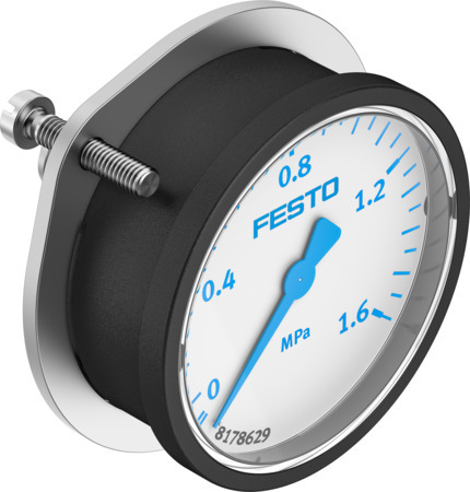 Festo PAGN-P-50-1.6M-G14-CPA Flanged pressure gauge 8178629 incl VAT