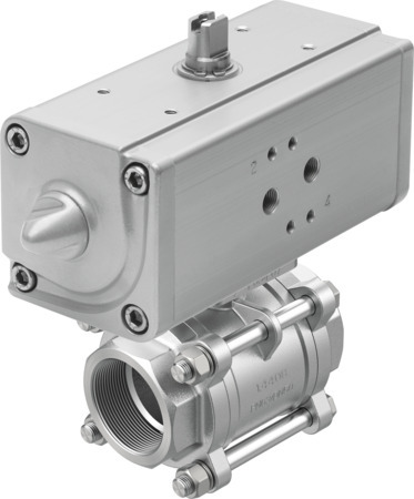 Festo VZBA-21/2"-GG-63-T-22-F0710-V4V4T-PP106- Ball valve actuator unit 1809659 incl VAT