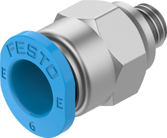 Festo NPQE-D-M5-Q6-P10 Push-in fitting 8112910 Pack of 10 incl VAT