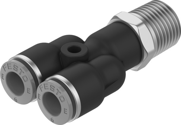 Festo NPQE-Y-R14-Q6-P10 Push-in Y-fitting 8113084 Pack of 10 incl VAT