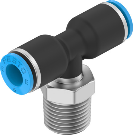 Festo NPQE-T-R14-Q6-P10 Push-in T-fitting 8113057 Pack of 10 incl VAT