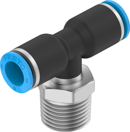 Festo NPQE-T-R38-Q8-P5 Push-in T-fitting 8113061 Pack of 5 incl VAT