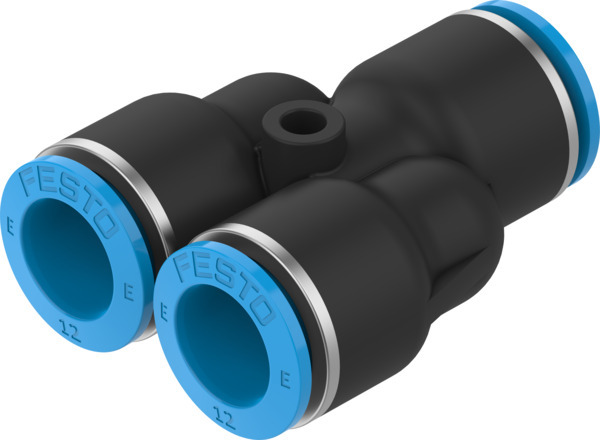 Festo NPQE-Y-Q12-E-P10 Push-in Y-connector 8113168 Pack of 10 incl VAT