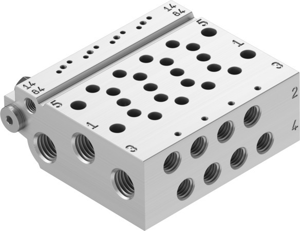 Festo VABM-L1-10HW-G18-4 Manifold rail 566608 incl VAT