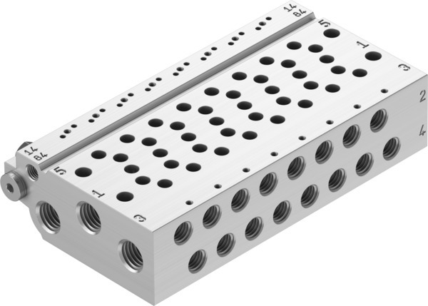 Festo VABM-L1-10HW-G18-7 Manifold rail 566611 incl VAT