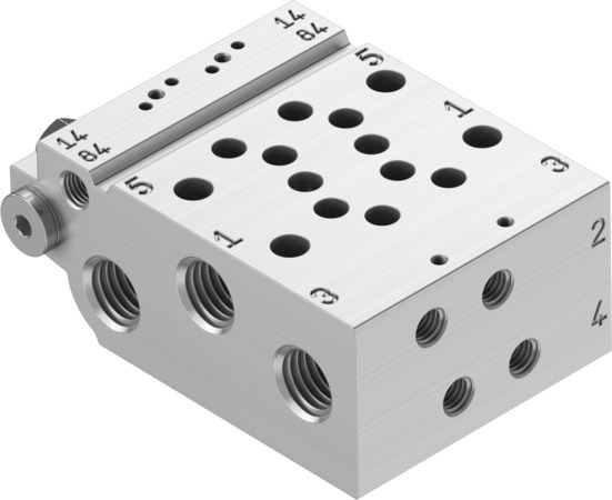 Festo VABM-L1-10W-G18-2 Manifold rail 566582 incl VAT