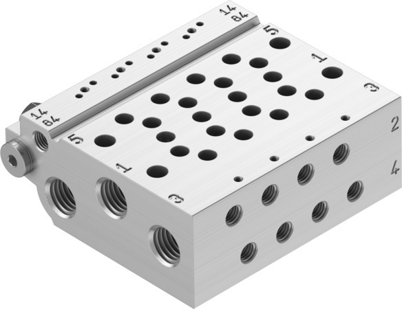 Festo VABM-L1-10W-G18-4 Manifold rail 566584 incl VAT