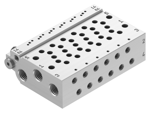 Festo VABM-L1-10W-G18-5 Manifold rail 566585 incl VAT