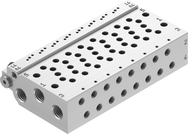 Festo VABM-L1-10W-G18-7 Manifold rail 566587 incl VAT
