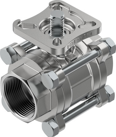 Festo VZBE-11/2-T-63-T-2-F0507-V15V15 Ball valve 4809121 incl VAT