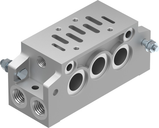Festo NAVW-1/4-1-ISO Manifold sub-base with angled connections 152789 incl VAT