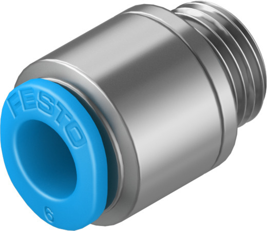 Festo QSM-G1/8-6-I Push-in fitting 186267 Pack of 10 incl VAT