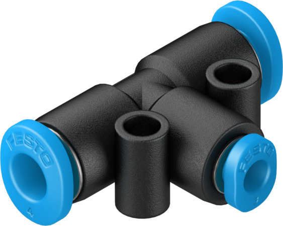 Festo QSMT-4-3 Push-in T-connector 153368 Pack of 10 incl VAT