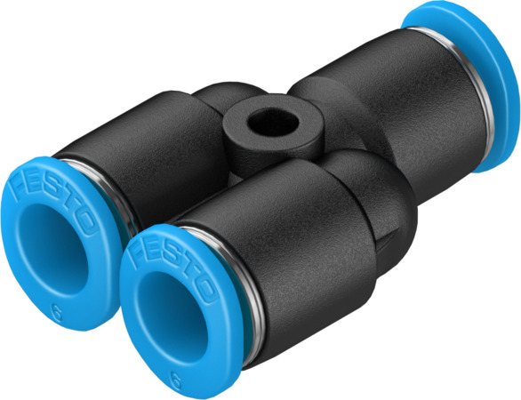 Festo QSMY-6-100 Push-in Y-connector 130787 Pack of 100 incl VAT