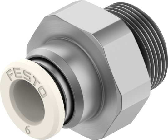 Festo NPQO-D-G14-Q6-P10 Push-in fitting 8203297 Pack of 10 incl VAT