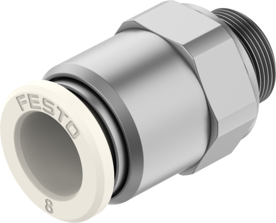 Festo NPQO-D-G18-Q8-P10 Push-in fitting 8203296 Pack of 10 incl VAT