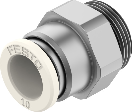 Festo NPQO-D-G38-Q10-P5 Push-in fitting 8203300 Pack of 5 incl VAT
