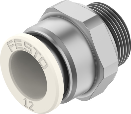 Festo NPQO-D-G38-Q12-P5 Push-in fitting 8203301 Pack of 5 incl VAT