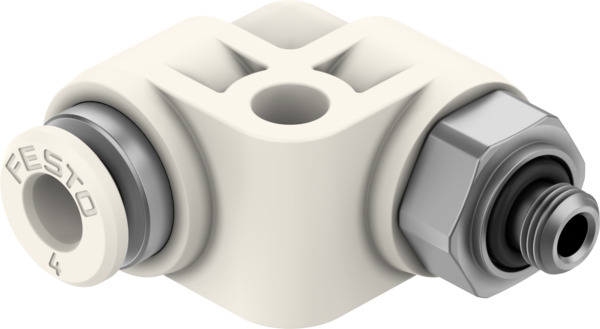 Festo NPQO-L-M5-Q4-P10 Push-in L-fitting 8203302 Pack of 10 incl VAT