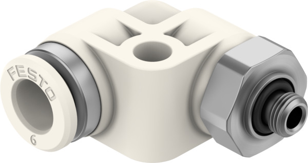 Festo NPQO-L-M5-Q6-P10 Push-in L-fitting 8203303 Pack of 10 incl VAT