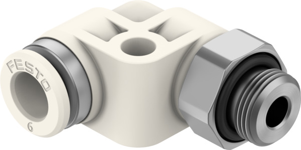 Festo NPQO-L-G18-Q6-P10 Push-in L-fitting 8203305 Pack of 10 incl VAT