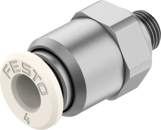 Festo NPQO-D-M5-Q4-P10 Push-in fitting 8203292 Pack of 10 incl VAT