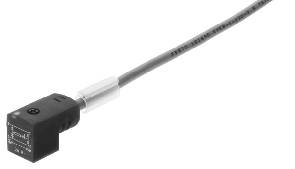 Festo KME-1-24-2.5-LED Plug socket with cable 30943 incl VAT