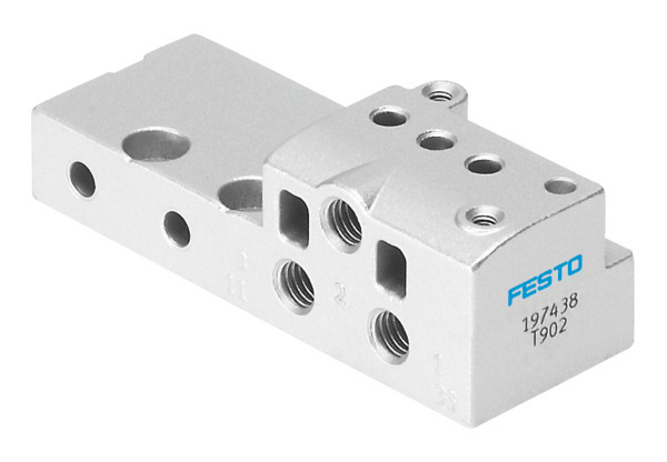 Festo MHA2-AS-3-M5 Individual sub-base 197438 incl VAT
