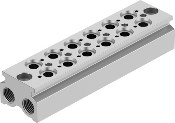 Festo CPE18-3/2-PRS-3/8-6 Manifold block 550572 incl VAT