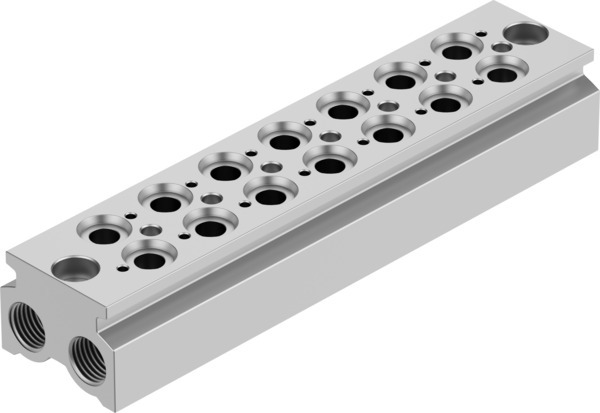 Festo CPE18-3/2-PRS-3/8-7 Manifold block 550573 incl VAT