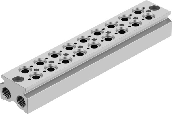 Festo CPE18-3/2-PRS-3/8-9 Manifold block 550575 incl VAT