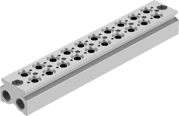 Festo CPE18-3/2-PRS-3/8-10-NPT Manifold block 550627 incl VAT