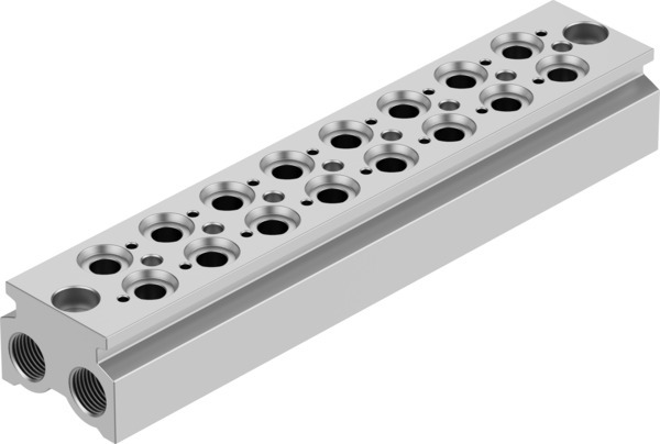 Festo CPE18-3/2-PRS-3/8-8 Manifold block 550574 incl VAT
