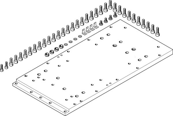 Festo HMVS-DL40 Adapter kit 539369 incl VAT