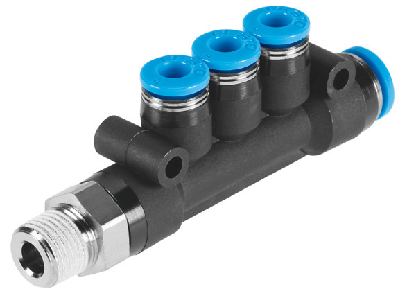 Festo QST3-3/8-10-8 Multiple distributor 153202 incl VAT