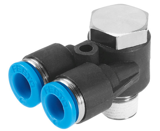 Festo QSYLV-3/8-10 Push-in Y-fitting 153194 incl VAT