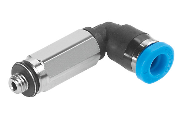 Festo QSMLL-M5-6 Push-in L-fitting, long 153341 Pack of 10 incl VAT