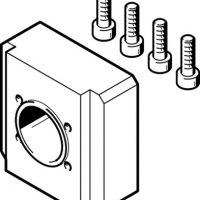 Festo EAMF-A-L27-55A Motor flange 558016 incl VAT
