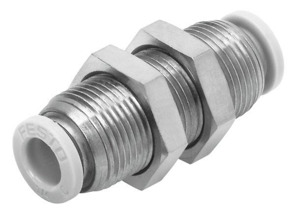Festo QBS-5/16T-U Push-in bulkhead connector 564751 Pack of 10 incl VAT