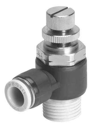 Festo GRLA-10-32-UNF-QB-1/4-U One-way flow control valve 564842 Pack of 10 incl VAT