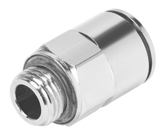 Festo NPQM-D-G18-Q4-P10 Push-in fitting 558661 Pack of 10 incl VAT