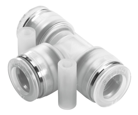 Festo NPQP-T-Q4-E-FD-P10 Push-in T-connector 133110 Pack of 10 incl VAT