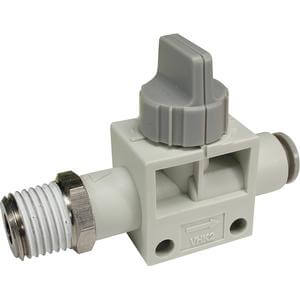 SMC VHK2-04S-10F 4 PORT HAND VALVE incl VAT