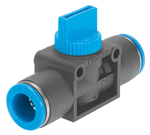 Festo HE-2-QS-3/16-U Shut-off valve 153980 incl VAT