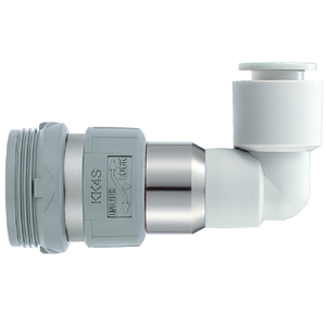 SMC KK6S-16L FEMALE CONN ONE TOUCH 16MM ELB Pack of 5 incl VAT