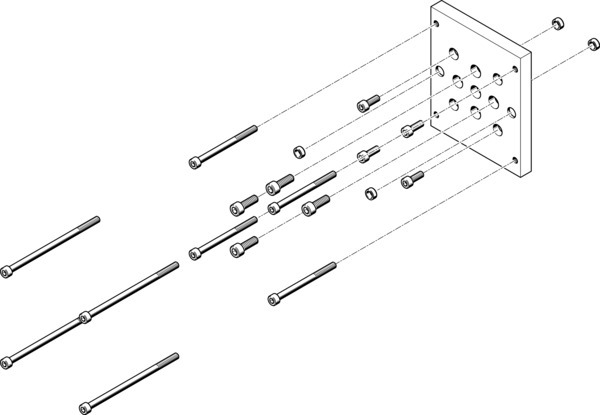 Festo HAPB-40 Adapter kit 558308 incl VAT