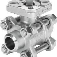 Festo VZBA-3/4"-WW-63-T-22-F0304-V4V4T Ball valve 1686665 incl VAT