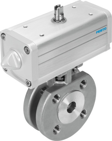 Festo VZBC-65-FF-16-22-F07-V4V4T-PP180-R-90-C Ball valve actuator unit 1913372 incl VAT